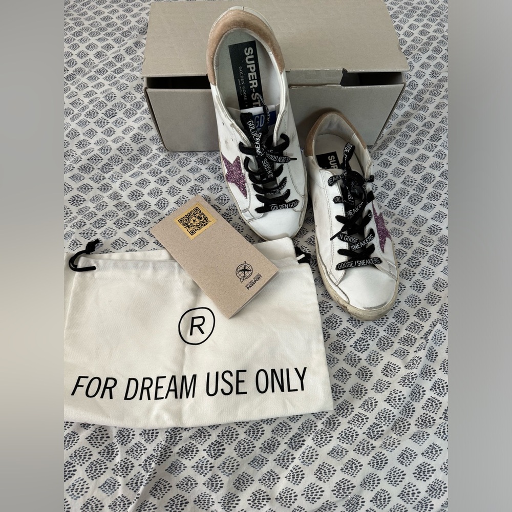 Golden Goose Super Star Classic with list sneaker